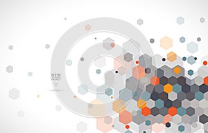 Abstract digital web site header. Banner background