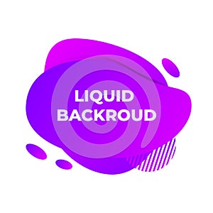 Abstract dinamic gradient Liquid background