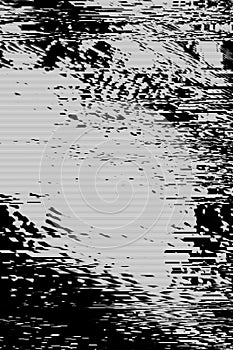 Abstracto distorsionado negro blanco movimienot cubrir efecto textura 