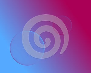 Abstract distorted Circles Background in pink and sky blue or cyan