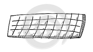 Abstract Distorted Grid Mesh Vector, vector design Generative AI