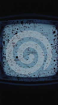 Abstract Distorted TV Screen with Static Noise, Glitching Pixels, and Visual Tearing Ã¢â¬â Phone Wallpaper HD photo