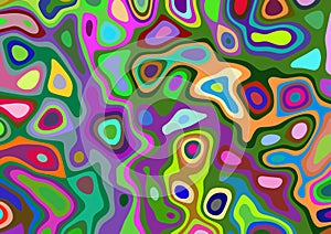 Abstract particle distribution Vector