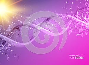 Abstract dna design.