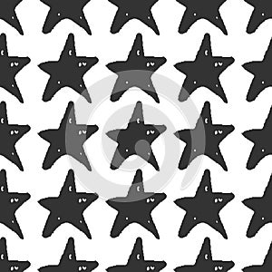 Abstract doodle seamless pattern. hand drawn