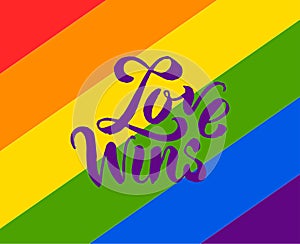 Abstract doodles pattern. Hand written pride, love, peace lettering with rainbow. Gay parade slogan. LGBT rights symbol.