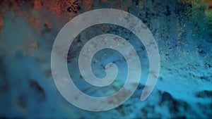 Abstract dot matrix looped in a wave pattern.Reading of smooth vibrating spectrum. Loop ready animation of abstract