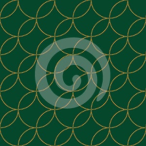 Abstract Dot Painting Art Seamless Background, African Patterns