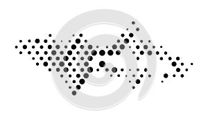 Abstract Dot Pattern Map, Geometric Connectivity Technology Network, vector design Generative AI