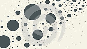 Abstract Dot Pattern Vector Background, Modern Graphic, vector design Generative AI