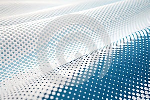 Abstract dot white blue pattern gradient texture