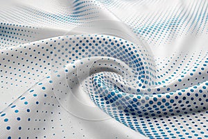 Abstract dot white blue pattern gradient texture