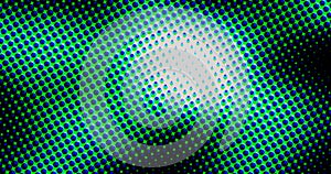 Abstract dots grid halftone wave futuristic twisted pattern with circle minimalism geometry texture