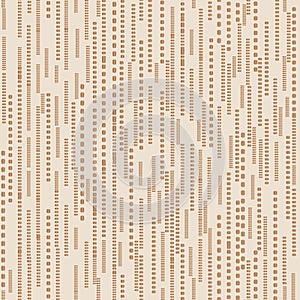 Abstract dotted line seamless white pattern. Stripped texture