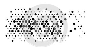 Abstract Dotted Pattern, Digital Texture and Modern Design Element, vector design Generative AI