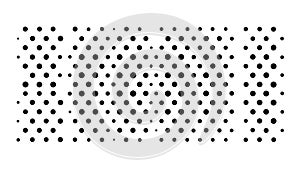 Abstract Dotted Pattern Textured Background Icon, vector design Generative AI