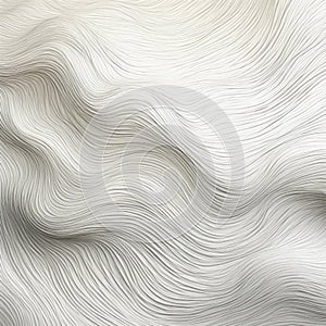 Abstract Drawing: Dynamic Line Work With Wavy Texture