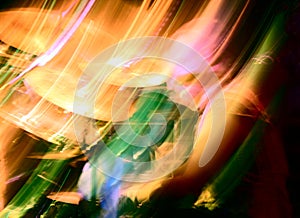 Abstract drummer concert photo