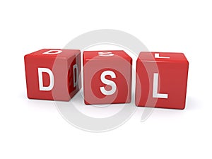 Abstract DSL sign