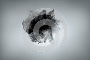 Abstract dust cloud background