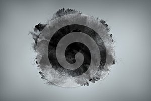 Abstract dust cloud background