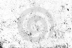 Abstract dust particle and dust grain texture on white background,