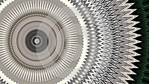 Abstract dynamic geometric kaleidoscope pattern background