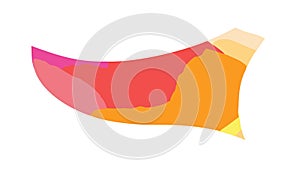 Abstract Dynamic Geometric Wavy Lines Pattern, vector design Generative AI