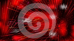 Abstract Dynamic Random Lines Red and Black Background Graphic