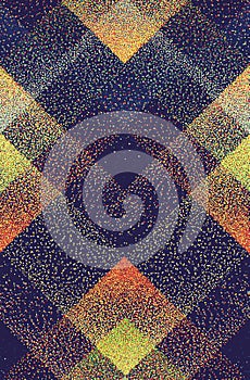 Abstract dynamic seamless pattern