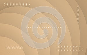 abstract dynamic soft brown circle shadow and light modern design geometric futuristic vector background
