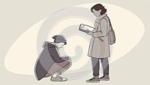 Abstract Dynamic Wave Pattern Vector Background, vector design Generative AI