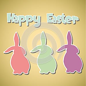 Abstract Easter background