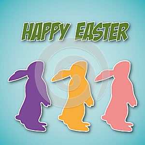 Abstract Easter background