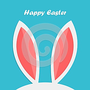 Abstract easter rabbit ears