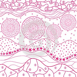 Abstract eastern pattern