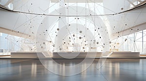 Abstract Economic Cycles: A Network of Fluctuating Data and Symbolic Shapes photo