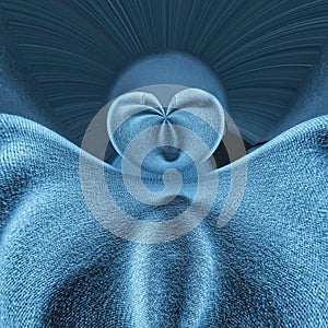 Abstract editing of a cloth texture