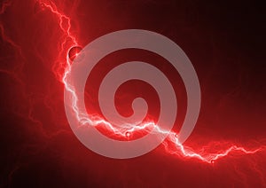 Abstract electric lightning