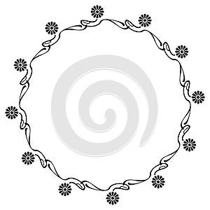 Abstract elegant frame.