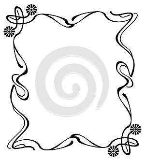 Abstract elegant frame.