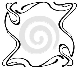 Abstract elegant frame.