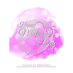 Abstract elegant Happy Mother`s Day background