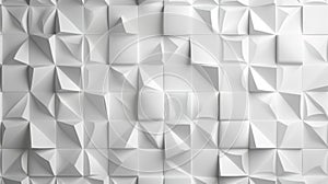 Abstract elegant white and gray background. Abstract white pattern. Square texture.