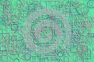 Abstract shape illustrations background. Pattern, messy, drawing