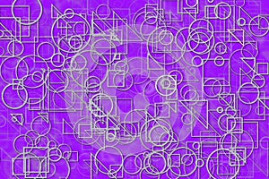 Pattern shape, background or texture for design. Canvas, square, paper & rectangle.