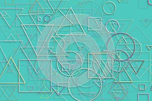 Shape background pattern, good for graphic design. Art, modern,