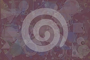 Pattern shape illustrations background for graphic design. Texture, ellipse, effect & details.