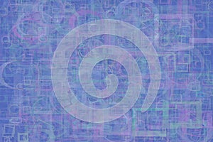 Shape abstract, pattern texture or background. Old, illustration, floor & bubble.