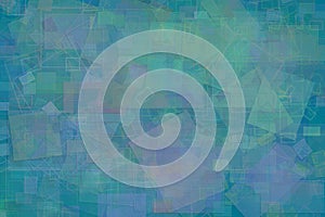 Abstract background or texture for design, pattern shape. Generative, digital, paper & color.